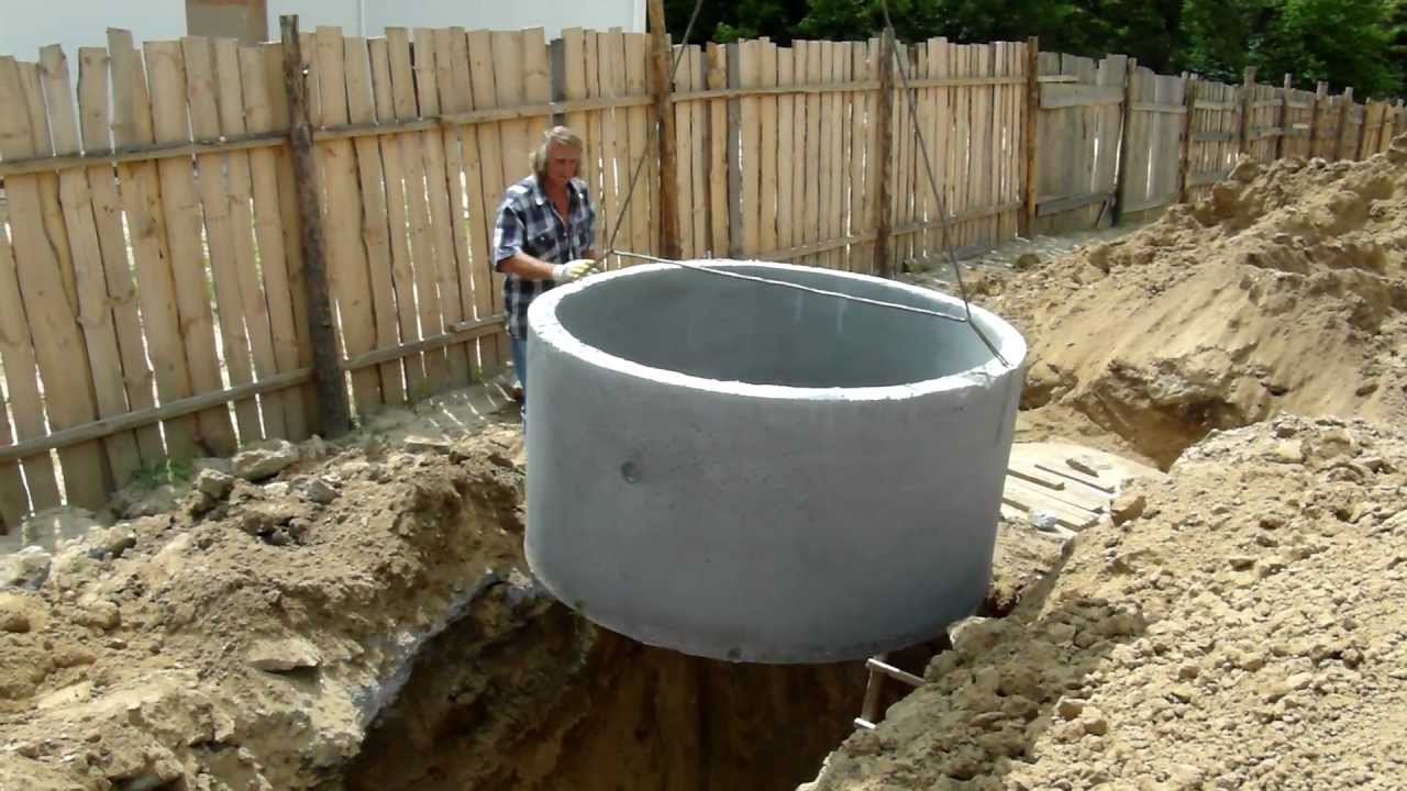 Обустройство: Как сделать погреб из бетонных колец правильно