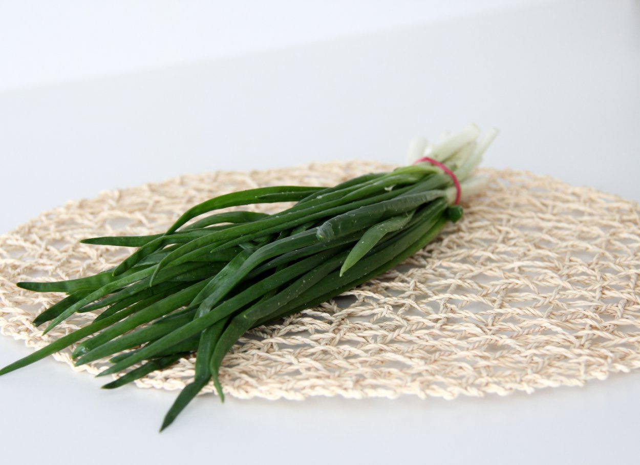 Огород: зеленый лук