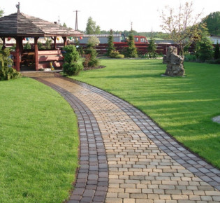 Схема укладки тротуарной плитки