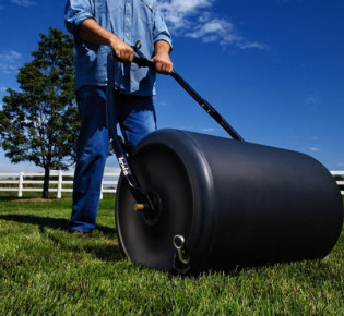 Каток для газона своими руками