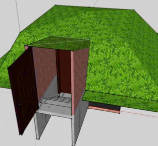 Как сделать погреб насыпной на даче своими руками
