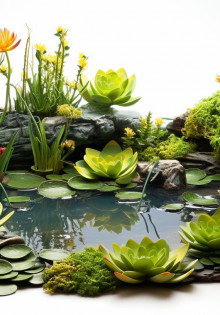 Садовый пластиковый пруд: простота и красота для вашего сада