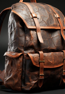 Рюкзак из кусочков кожи: стильный и уникальный аксессуар для каждого
