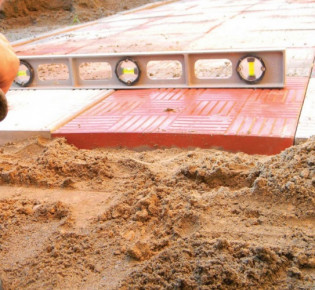 Смесь для укладки тротуарной плитки