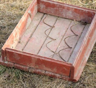 Деревянные формы для тротуарной плитки