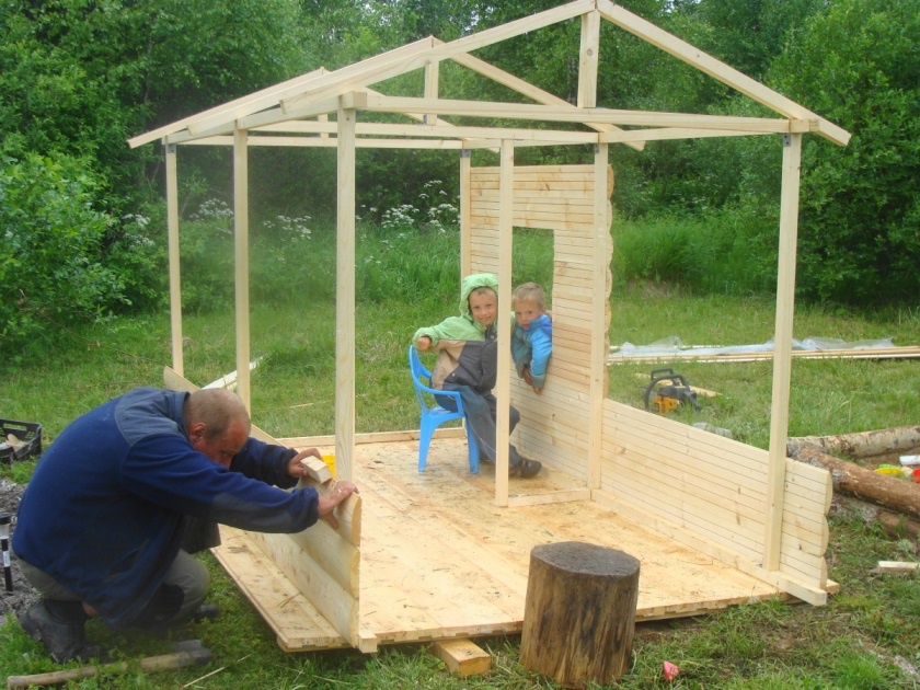 Обустройство: Делаем домик для детей своими руками