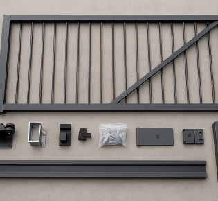 Комплект откатных ворот для самостоятельной сборки: что выбрать и как собрать без нервов