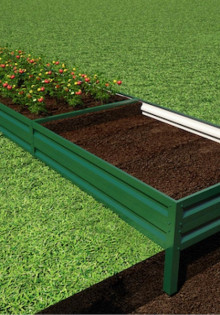 Особенности оцинкованных грядок