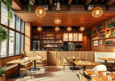 Дизайн кафе и ресторанов – как интерьер влияет на выручку