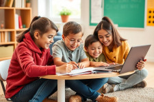 Онлайн-школа с семейными классами: как учиться вместе и не терять семью