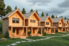 Дома из кело: почему в серебристом лесу рождаются вечные стены