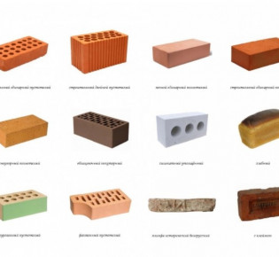 Облицовочный кирпич, керамический блок: виды и параметры