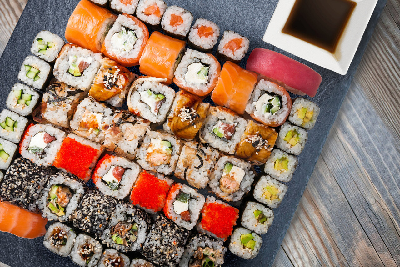 Меню на 100 уровня: заказать суши вкуснее