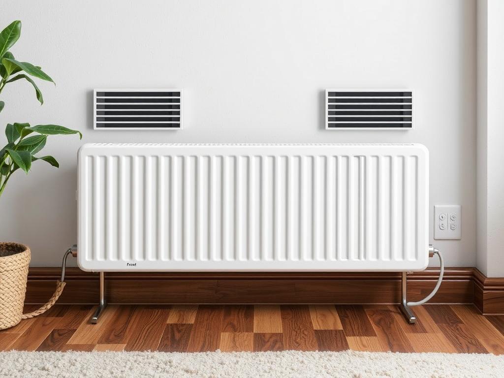 Heating with electric convectorsфото
