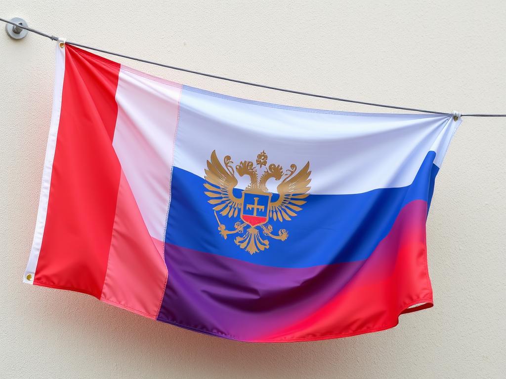 How to properly hang the Russian flag - rules and mistakesфото