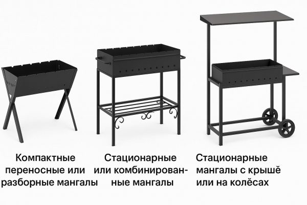 Как выбрать мангал- виды, размеры, материалы, модели для дома и дачи